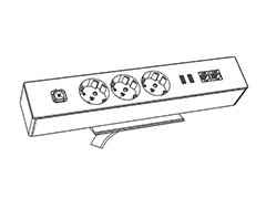 Xiaobai Series Security Socket (European standard)